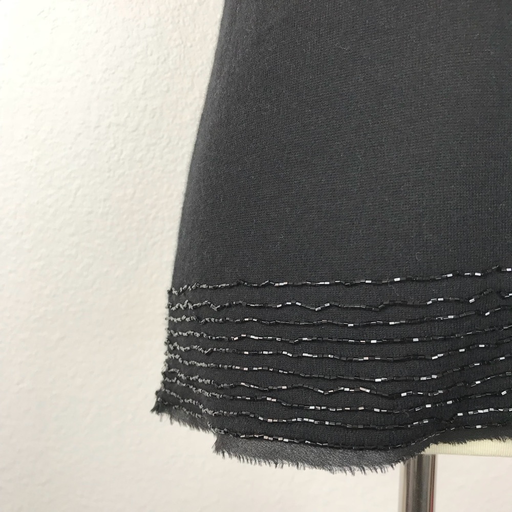J. Crew Frayed Edge Beaded Hem Tank Top T173 - Picture 6 of 8